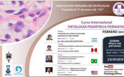 ASOCIACIÓN PERUANA DE PATÓLOGOS OFRECE CICLO DE CHARLAS GRATUITAS DURANTE FEBRERO