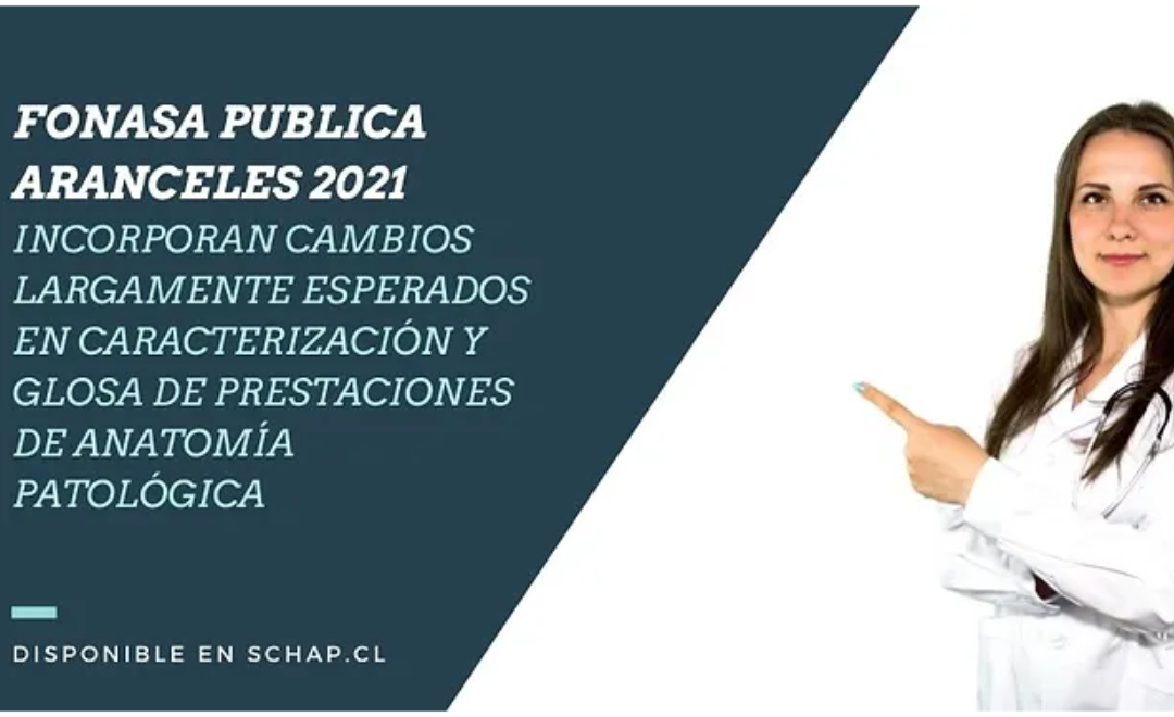 FONASA PUBLICA ARANCELES 2021