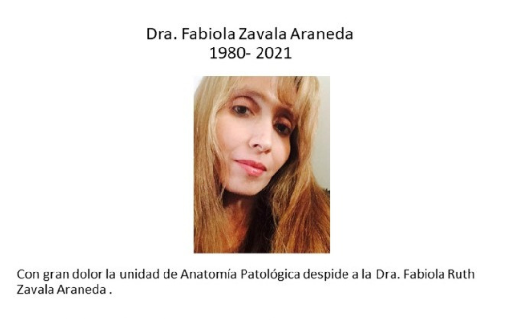 EN SCHAP LAMENTAMOS EL FALLECIMIENTO DE LA DRA. FABIOLA ZAVALA, DEL INSTITUTO NACIONAL DEL CÁNCER
