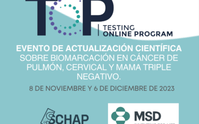 EVENTO DE ACTUALIZACIÓN CIENTÍFICA SOBRE BIOMARCACIÓN EN CÁNCER TOP MSD 2023.