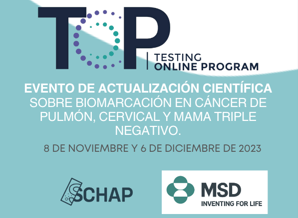 EVENTO DE ACTUALIZACIÓN CIENTÍFICA SOBRE BIOMARCACIÓN EN CÁNCER TOP MSD 2023.