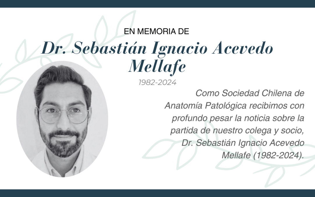 En memoria del Dr. Sebastián Ignacio Acevedo Mellafe, colega y socio de SCHAP.